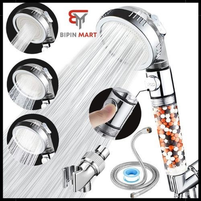 #ad Setting High Pressure Shower Envy Shower Head with Beads Water Saving Durable $21.70