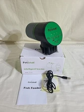 Automatic Fish Feeder for Aquariums - Rechargeable Auto Fish Food Dispenser Time