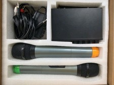 FIFINE K036 Dual Wireless Condenser Microphone System - Black/Silver