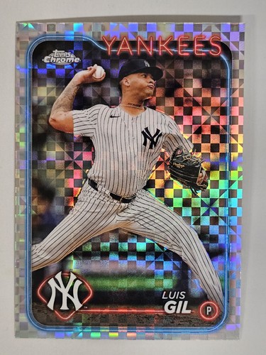 2024 Topps Chrome Update Luis Gil #USC160 card