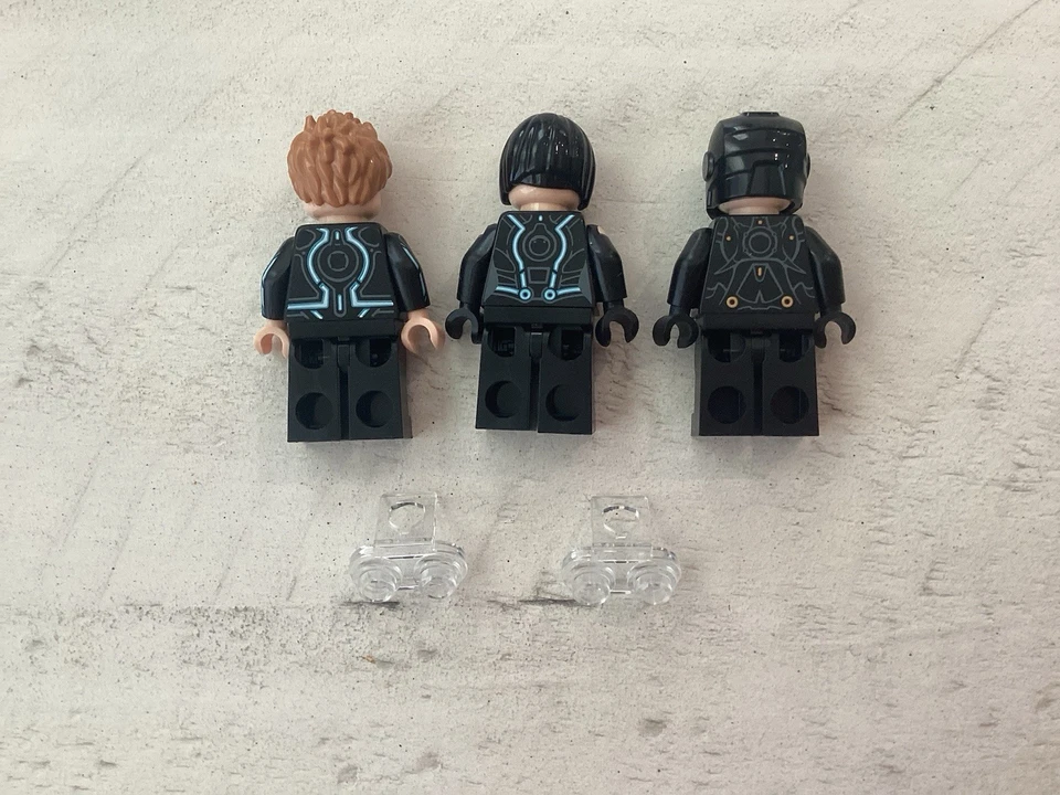 RARE Lego Tron Legacy Minifigure Lot Rare Rinzler Sam Flynn Quorra COLLECTIBLE! - Image 3 of 4