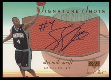 2001-02 Upper Deck Sweet Shot #SS-S Stromile Swift Signature Shots