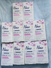 10x Nair Wax Ready Strips Face Bikini 40 ct Hair Removal Kit New