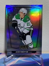 2024-25 O-Pee-Chee PLATINUM Hockey JASON ROBERTSON #28 RAINBOW SP