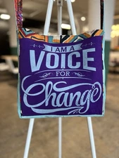 Voice For Change Tshirt Crossbody Bag