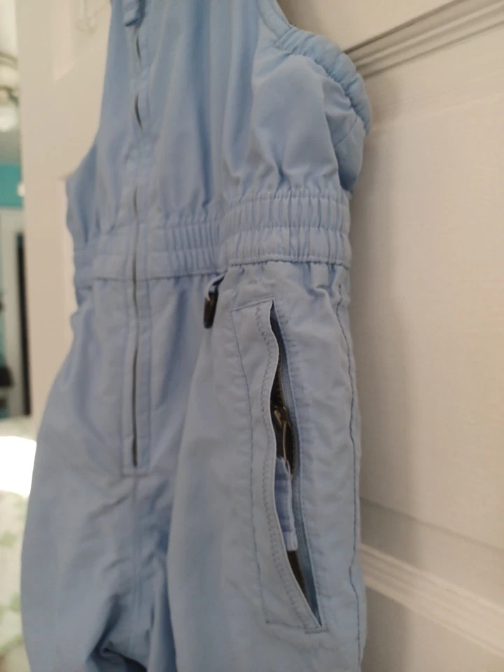 Lands' End The Squall snowsuit ski bib overalls kids 6 Grow-A-Longs sporty    - Image 3 of 4