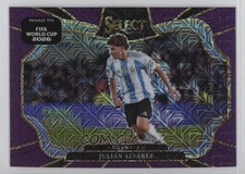 2025 Panini Select Road to FIFA World Cup Purple Mojo Prizm Julian Alvarez 10ps