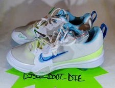 Nike Force Trout 9 Pro Mens Baseball Cleats Size 7 FQ7941-100 White Fresh Pack