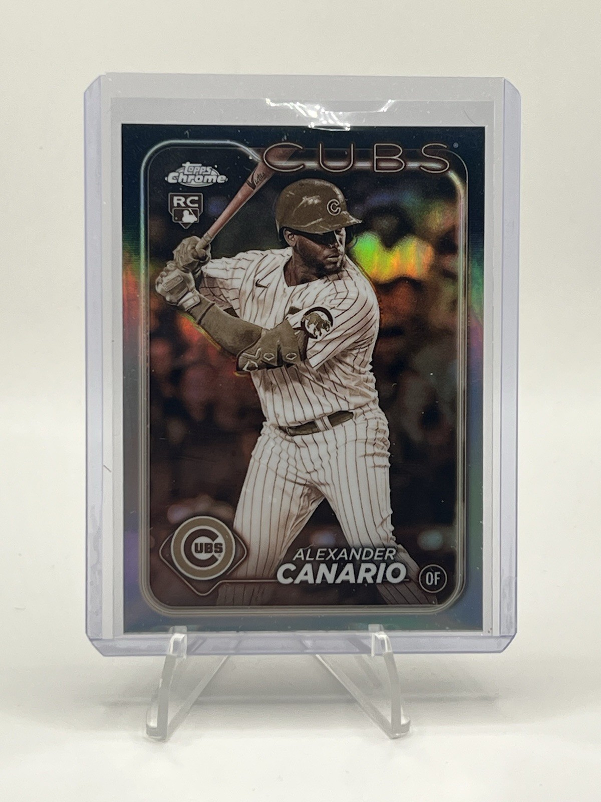 2024 Topps Chrome Sepia Refractor #174 Alexander Canario RC Rookie Cubs
