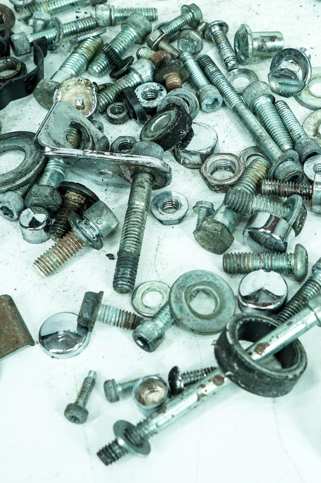 07 Espaçadores Harley Sportster Custom XL1200C OEM diversos kit de parafusos de ferragens 1400 - Imagem 4 de 4