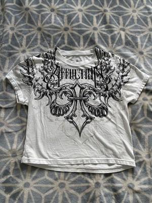 Affliction Kids T Shirt M Live Fast