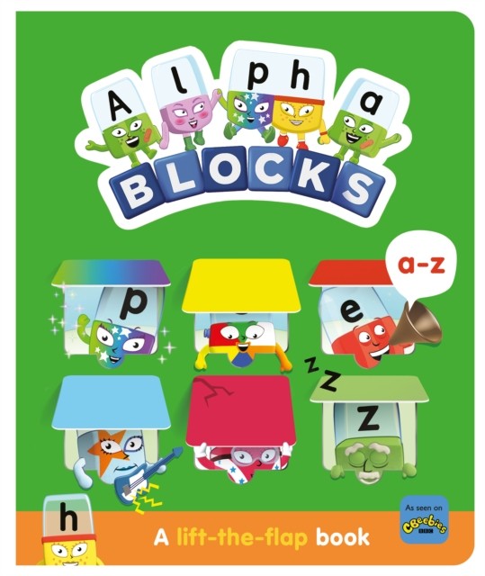 Alphablocks A-Z: A Lift-the-Flap Book by Alphablocks (Board book)