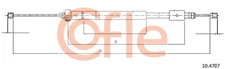 Cofle 92.10.4707 cable pull, parking brake for Citroën, Peugeot