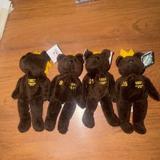 Lot Of 4 1998 Salvino's Bamm Beanos Home Run Kings Vintage Bears NWT