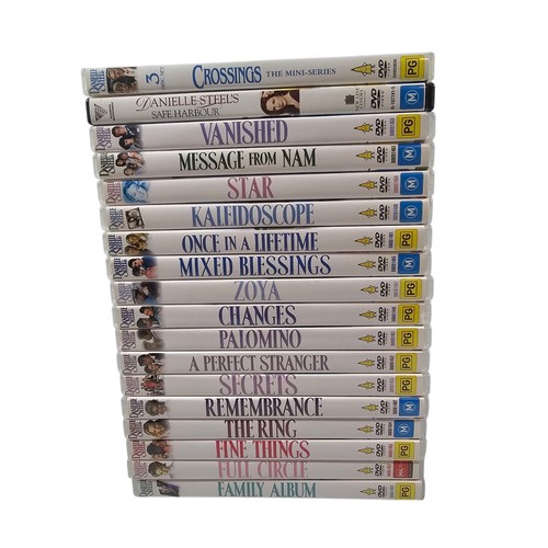 Danielle Steel 17 Movie DVD Collection + Crossings Mini Series TV Show R4 PAL - Picture 5 of 8