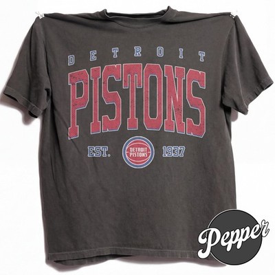 Vintage Detroit Pistons Basketball Est 1937 Comfort Colors Shirt