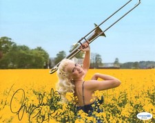 GUNHILD CARLING SIGNED AUTOGRAPH 8x10 PHOTO PICTURE ACOA SWEDISH JAZZ MUSICIAN 