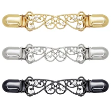 3Pcs Waist Cincher Clip Dress Back Cinchers Sweater Clips to Hold Sweater Tog...