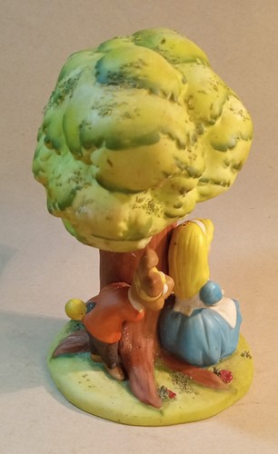 Walt Disney Productions Alice In Wonderland Figurine. 7"x5". Cheshire Cat - Picture 7 of 9