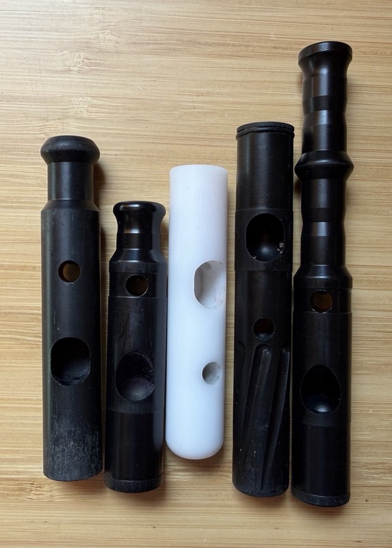 LOT OF 5 SMART PARTS IMPULSE BOLTS PAINTBALL NO RESERVE!