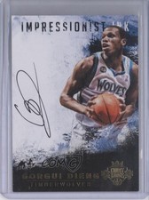 2014-15 Panini Court Kings Impressionist Ink 32/99 Gorgui Dieng #II-GD Auto t2m