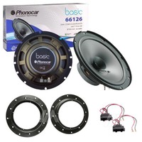 "Phonocar Kit 2 Bicono Lautsprecher Vorne FüR VW Tiguan 6,5\" Schwarz"