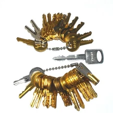 36 Keys ~ Hooligan Troublemaker Deviant's Devious Troublesome Keyring Key Set