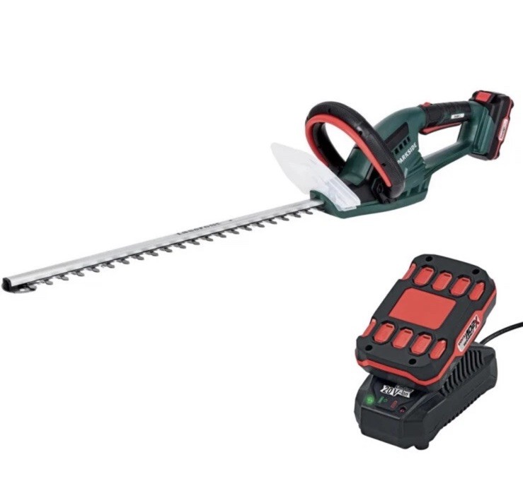 20V CORDLESS HEDGE TRIMMER CUTTER 52CM PARKSIDE + BATTERY