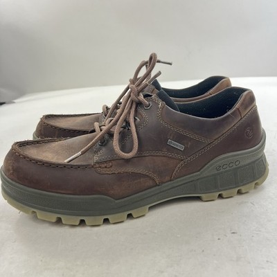 ECCO Track 25 Low II GoreTex Hiking Shoes Brown Leather Mens Size 11 US EU 45