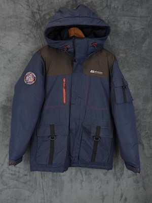 Mountain Equipment Jacke Herren klein blau Outdoor Daunen Federn Wandern Walking