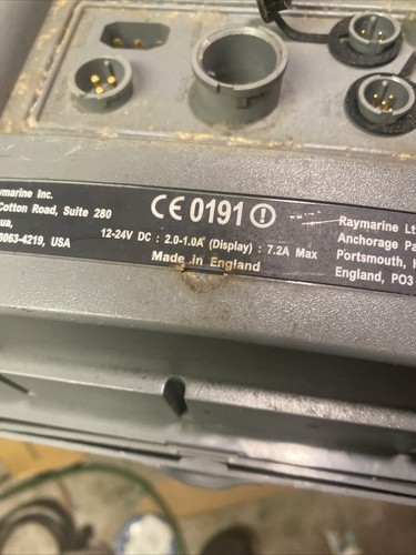Raymarine C120 Chartplotter Multifunction Display Parts Only - Picture 16 of 20