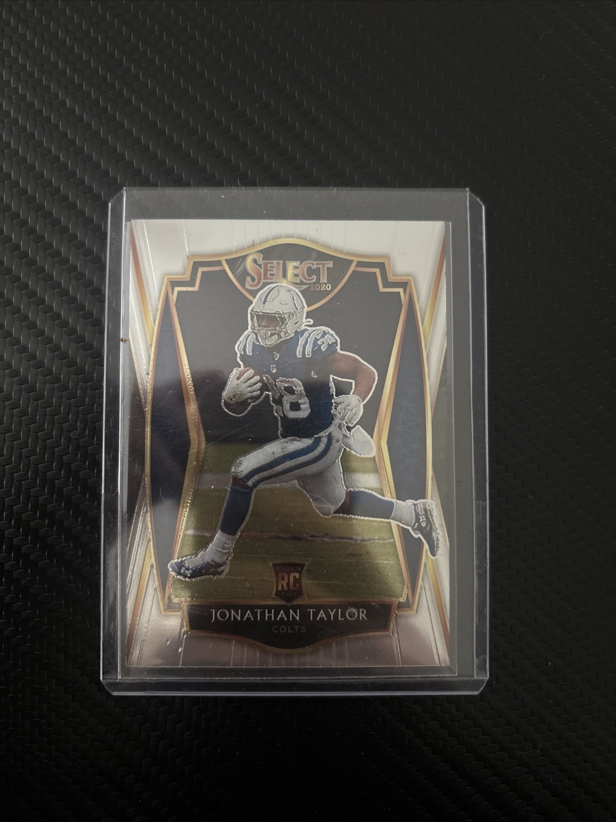 2020 Panini Select - Premier Level Jonathan Taylor #153 Silver Prizm (RC)