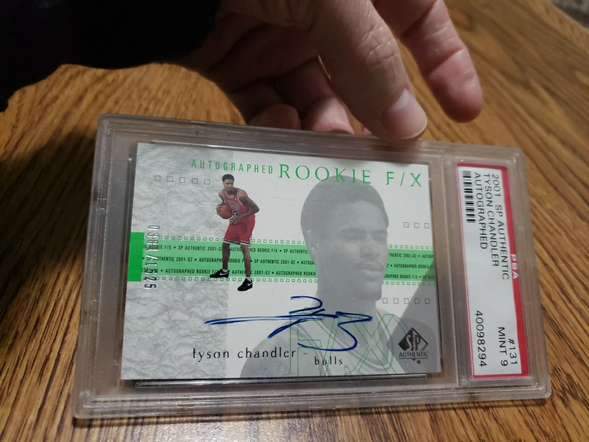 Tyson Chandler Basketball Autographed Sports Trading Cards