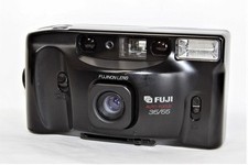  Very Good FUJI TELE CARDIA 180 DATE 35/55 35mm Film Camera Telephoto JAPAN