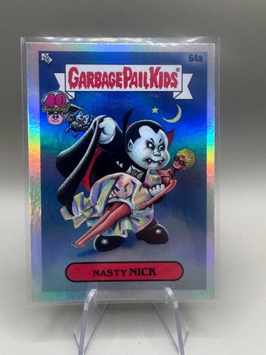 Nasty Nick – 2025 Worst of Garbage Pail Kids - 40th Anniversary · Characters I #64a NASTY NICK