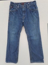 Ariat FR Jeans M5 Slim Straight Basic Work Jean 34X30 USA fabric CAT 2 2112