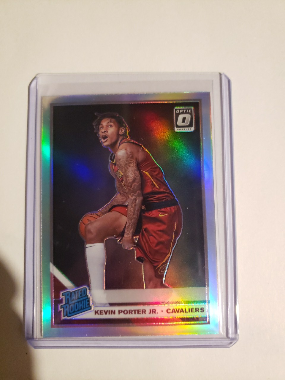 Kevin Porter Jr 2019-20 Optic Silver Holo PRIZM Rookie Rc #179 Bucks