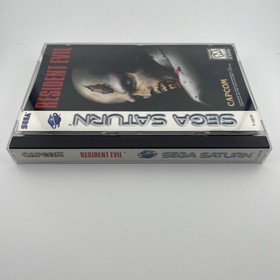 Resident Evil (Sega Saturn, 1997) CIB Complete Reg Inserts Near Mint
