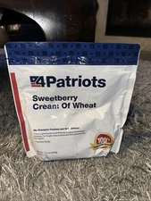 4Patriots Sweetberry Cream Of Wheat Survival Emergency Food 8 servings