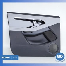 20-23 Range Rover Evoque L551 Front Left Side Interior Door Panel Trim Gray OEM