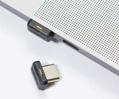 Yubico - YubiKey 5C Nano FIDO  - 2FA  OTP | USB C Sicherheitsschlüssel | PC/Mac