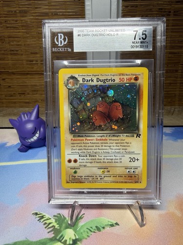Dark Dugtrio (Unlimited) graded BGS 7.5 for sale on eBay