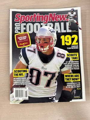 Sporting News PRO FOOTBALL Magazine Fall 2015 Gronkowski Patriots NFL Draft