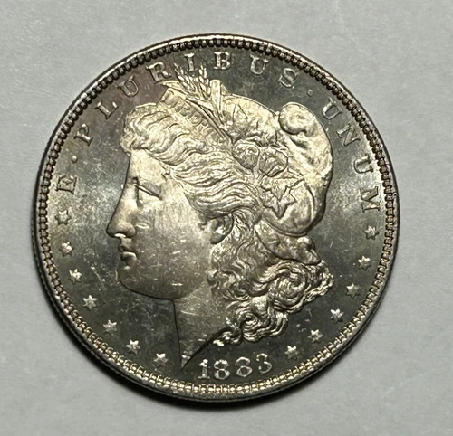 1883 MORGAN DOLLAR DOLLAR BU / PL SURFACES