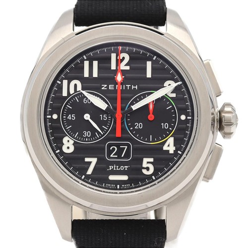 Zenith Pilot 03.4000.3652/21.I001 42.5 mm Black Dial