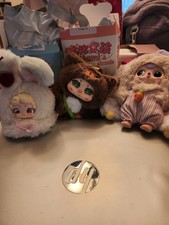 Bundle Of 3 Baby Three Macron Lucky Deer Nai And Hami Pig Pig Girl opened boxes