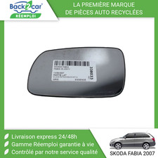Glace de rétroviseur Skoda FABIA