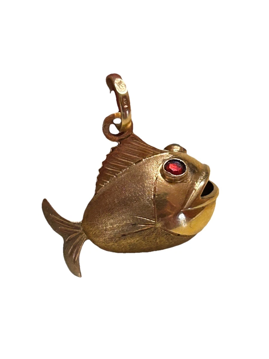 gold fish charm products for sale | eBay