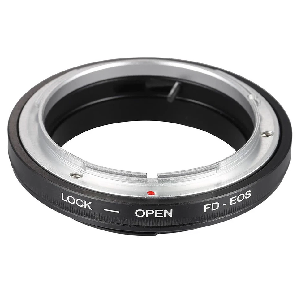 FD-EOS Adapter Ring No Glass for Canon EOS FD Lens to Canon EF Mount Kit - Image 2 of 4