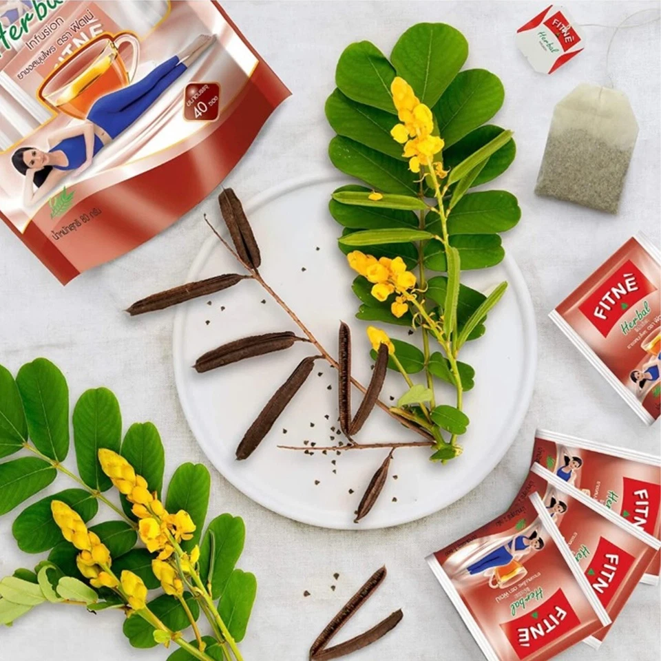 4x FITNE Original Té de Hierbas Senna Infusión Saludable Natural Desintoxicación Té Hombres Mujeres Foto 4 de 4